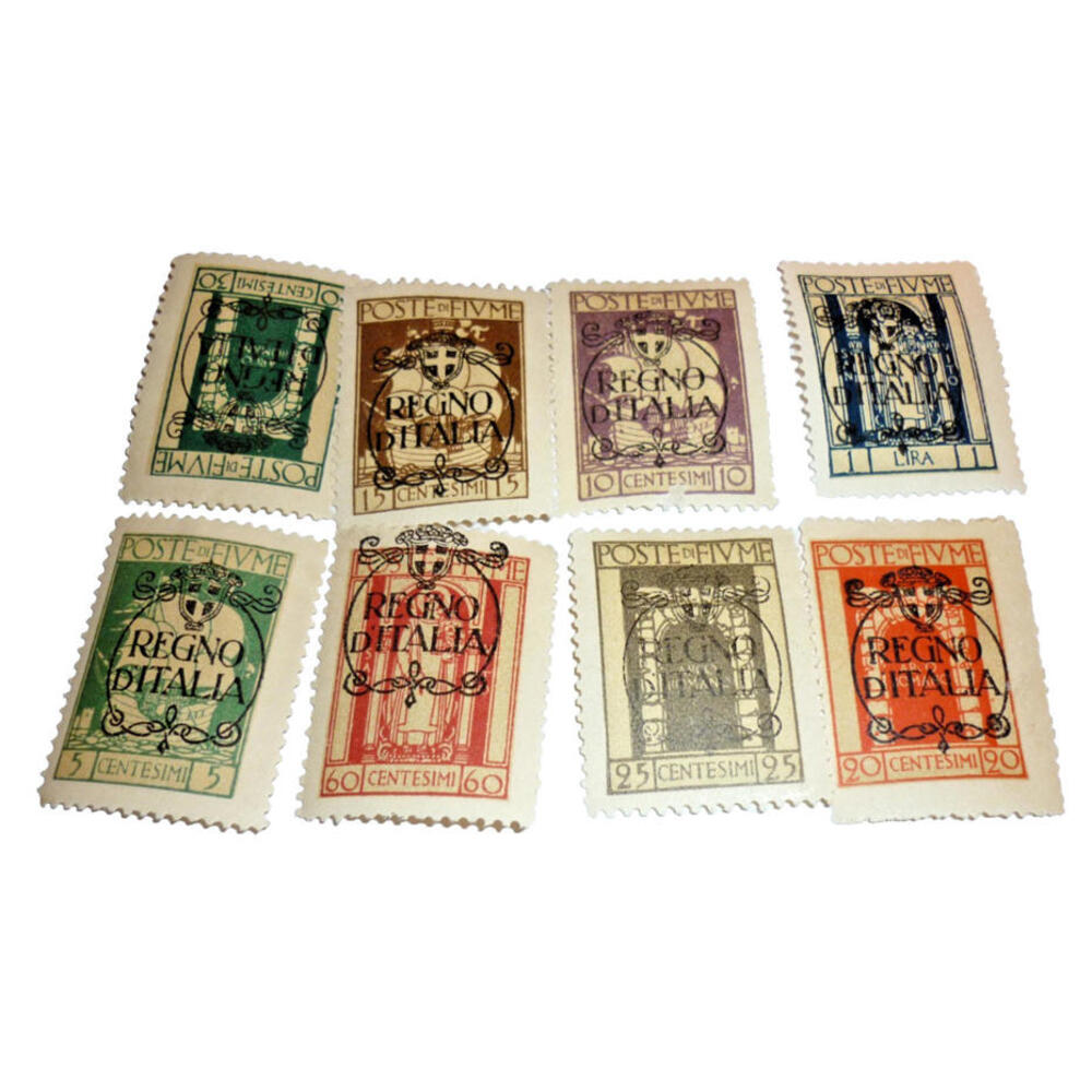 Italy Fiume 1924‎ Scott# 184-92 Mint LH OG